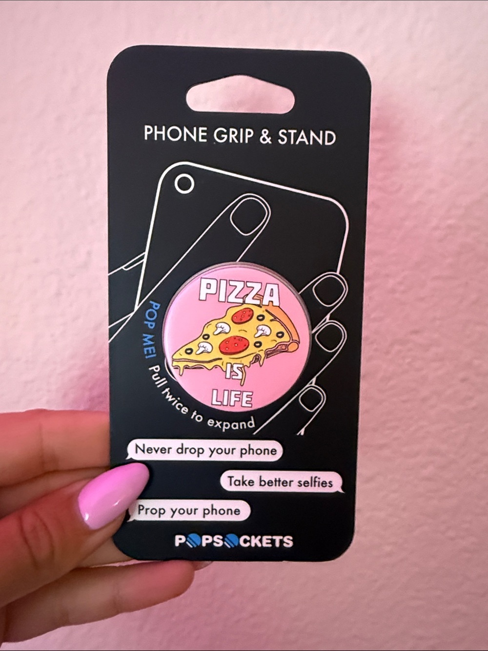 NWT 🏷️ | POPSOCKETS | Pink Pizza Is Life Phone Grip & Stand